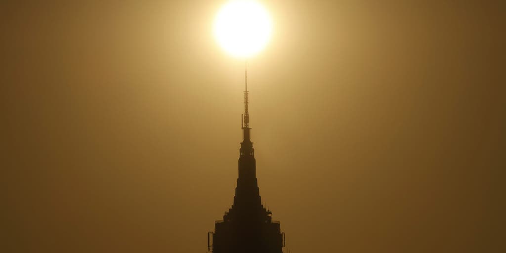 Wildfire smoke finally clearing out as storms move into the Eastern US