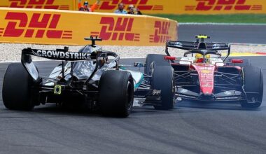 Ferrari criticises "mega harsh" Lewis Hamilton penalty in F1 Belgian GP