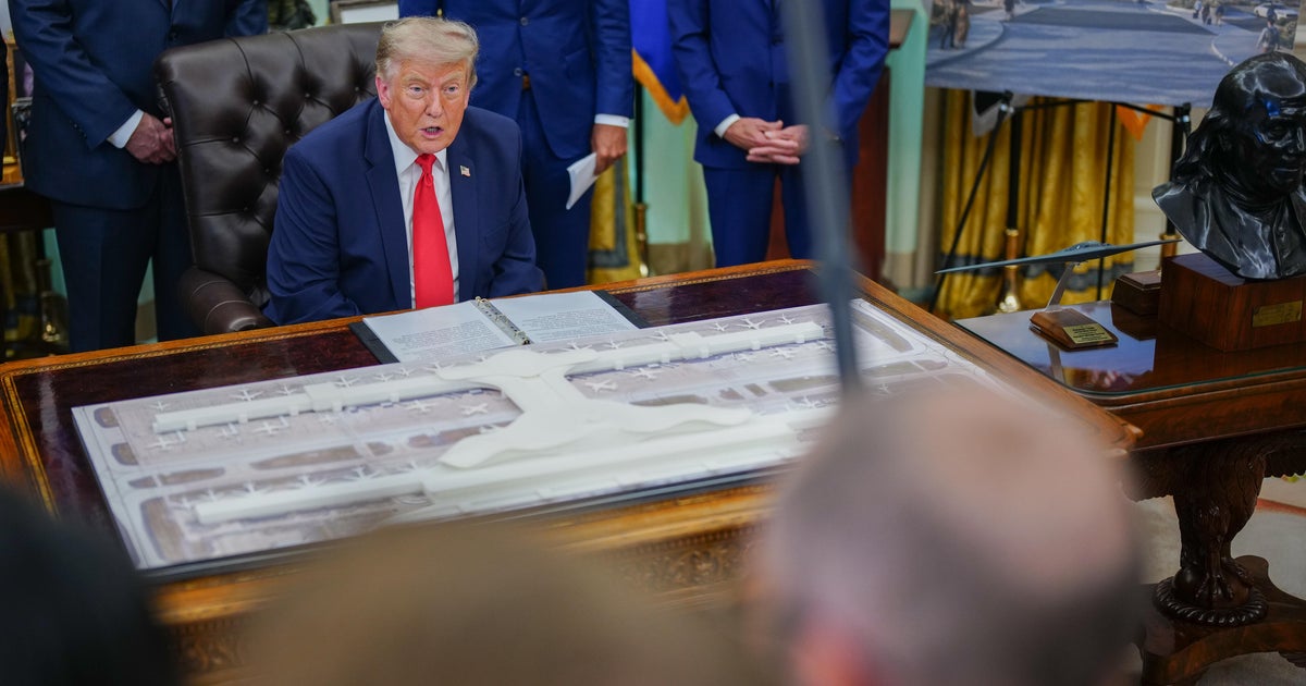 Trump unveils plans to overhaul Dulles International Airport outside Washington