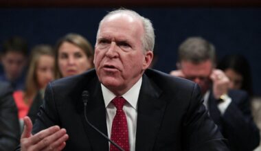 Former CIA Director John Brennan sues Justice Dept., Trump officials over criminal probes