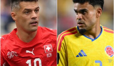 Switzerland vs Colombia lineups: Starting XIs and confirmed team news - London Evening Standard