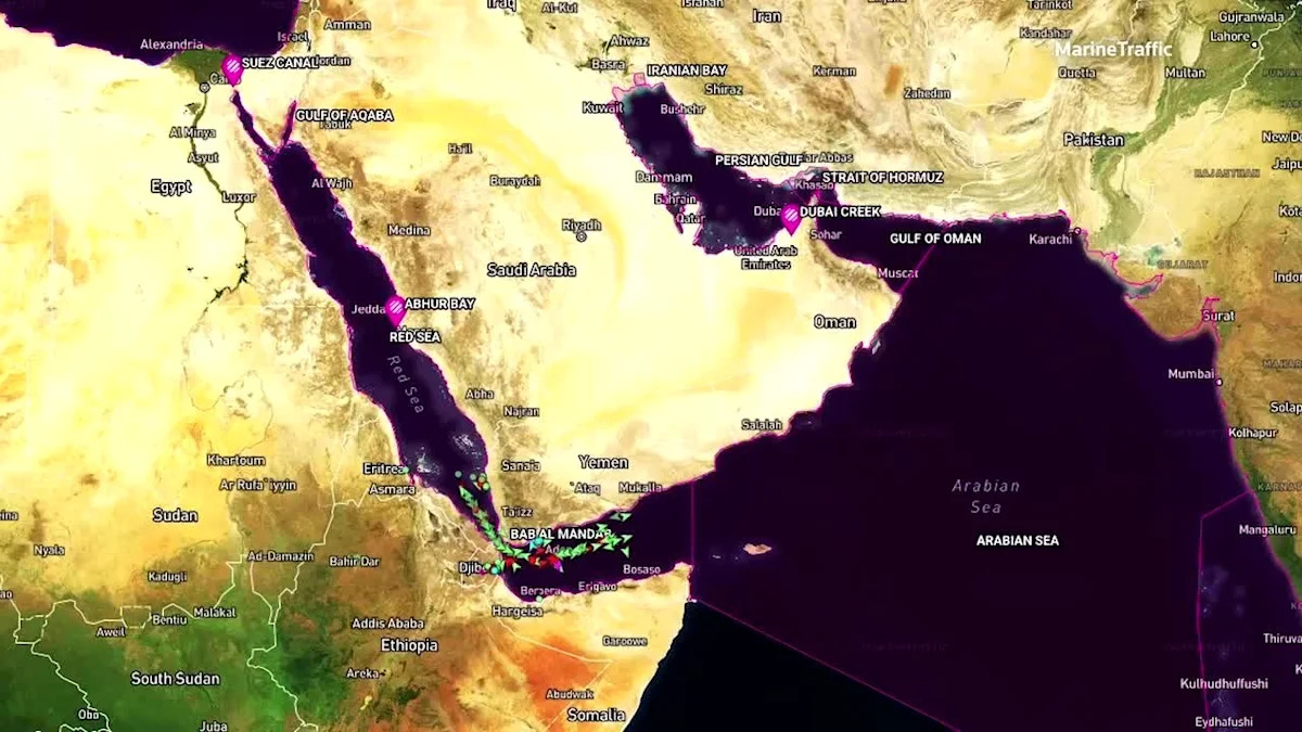 Trump threatens Iranian infrastructure after Houthis block Red Sea artery