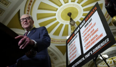 Senate Dems block defense bill in protest of Iran war