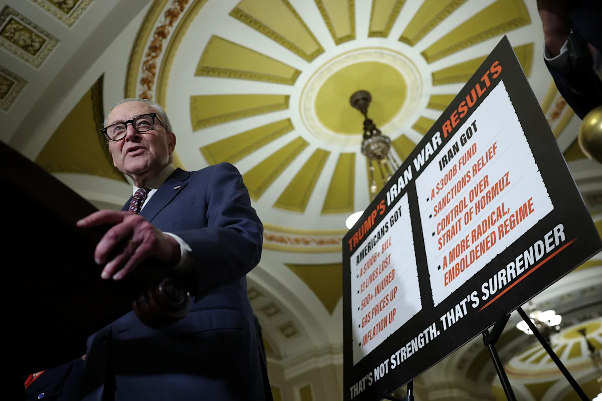 Senate Dems block defense bill in protest of Iran war