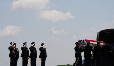 After a hometown soldier's death, a Texas suburb wrestles with Trump's Iran war