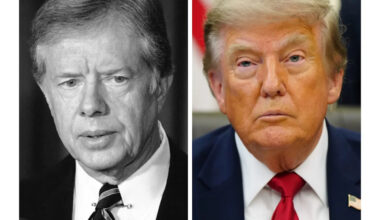 Trump shifts his tone on Jimmy Carter while grappling with Iran, inflation and his own legacy