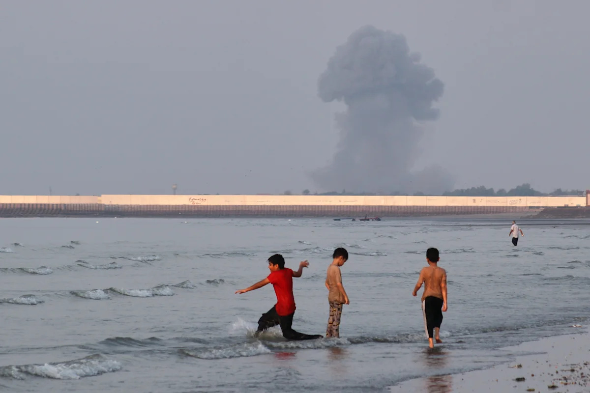 US strikes targets in northern Iran as it also disables ship trying to run the blockade