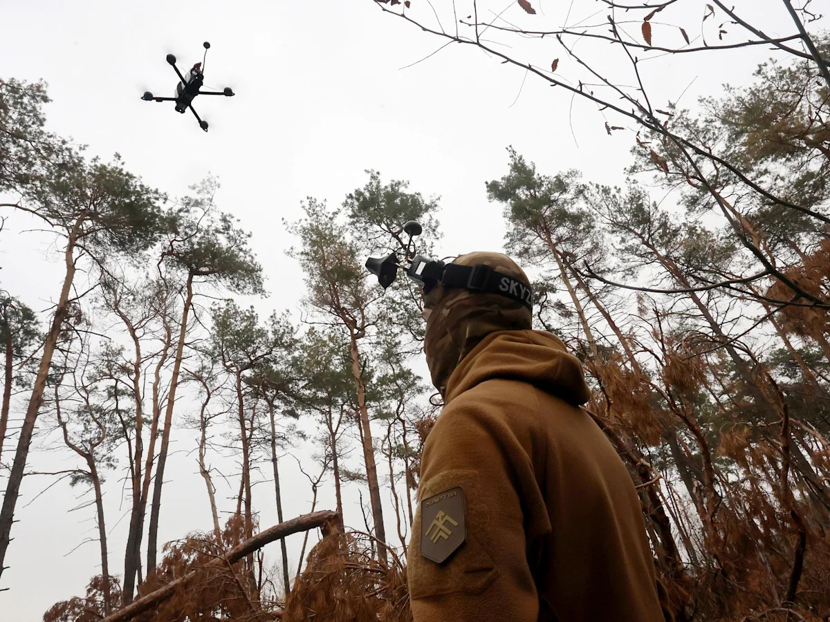 Russia said Ukrainians used balloons, trailers, and drones to sneak AI attack quadcopters deep into its country