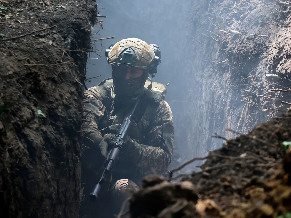 Ukrainian soldier says the drone-filled 'zero line' is so dangerous that troops sometimes have to wait a week just to move 300 meters