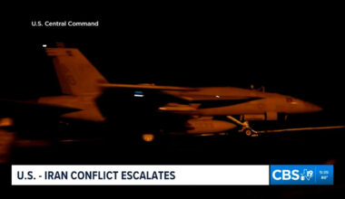 Drones target northern Iraqi city where US forces are based as US-Iran fighting escalates