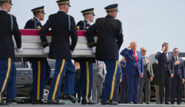 Trump claims fallen soldiers said 'we cannot let Iran have a nuclear weapon'