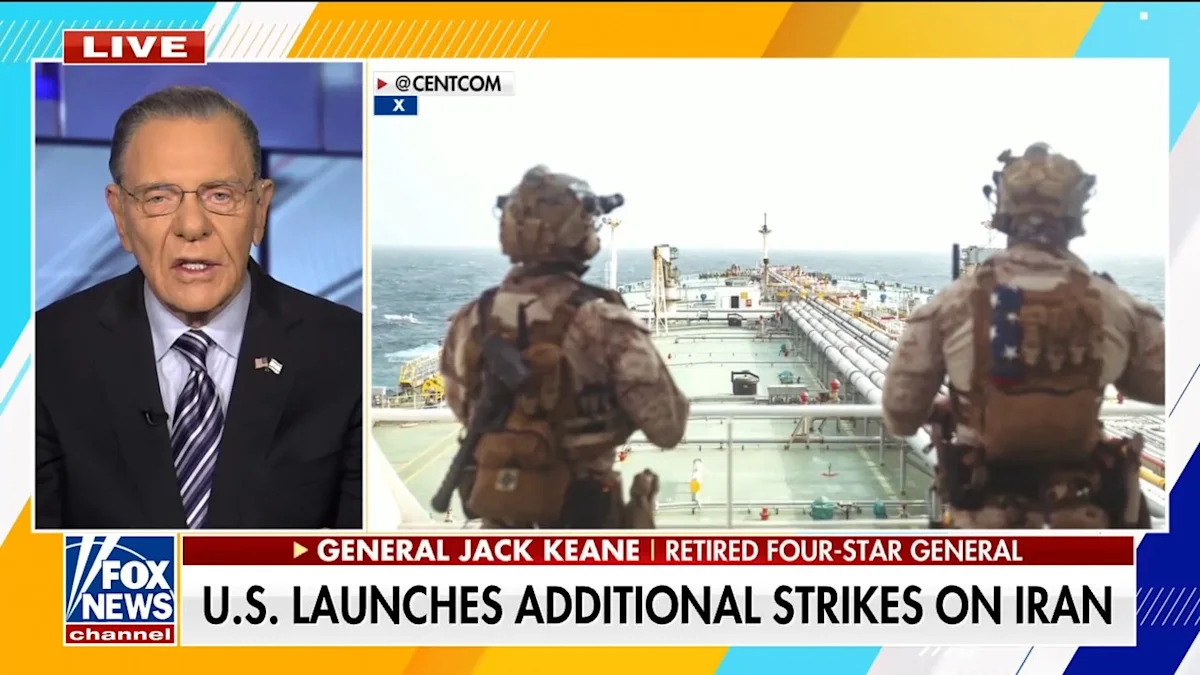 General Jack Keane reveals US plan for Iran strikes