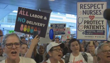 ‘We’re ready to work’: Thousands of Brigham nurses turned away after ending 24-hour strike – Boston 25 News