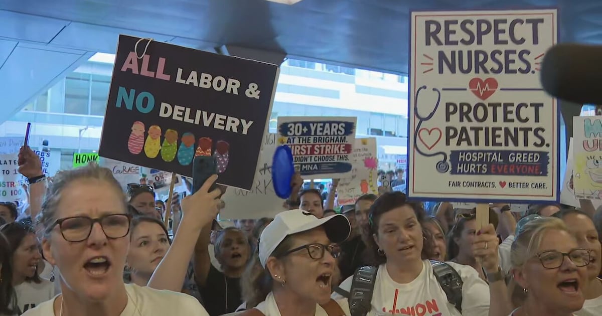 ‘We’re ready to work’: Thousands of Brigham nurses turned away after ending 24-hour strike – Boston 25 News
