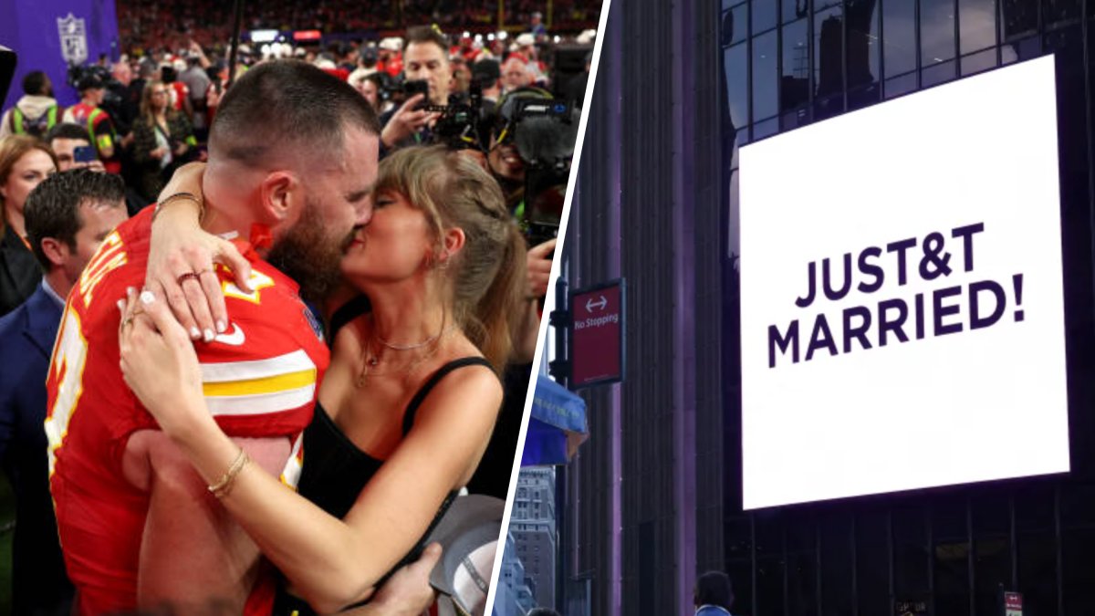 Taylor Swift and Travis Kelce are married in elaborate ceremony – NBC New York
