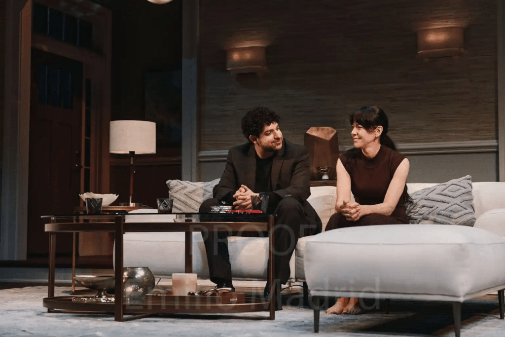 Eli Gelb and Zoë Winters in MCC Theater’s "Birthright" (Emilio Madrid)