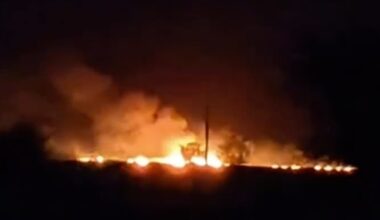 Falling debris from intercepted Iranian strikes sparks fires in Kuwait | US-Israel war on Iran News