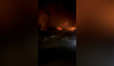 Air defences activate in Iran and flames rise from US attacks | US-Israel war on Iran