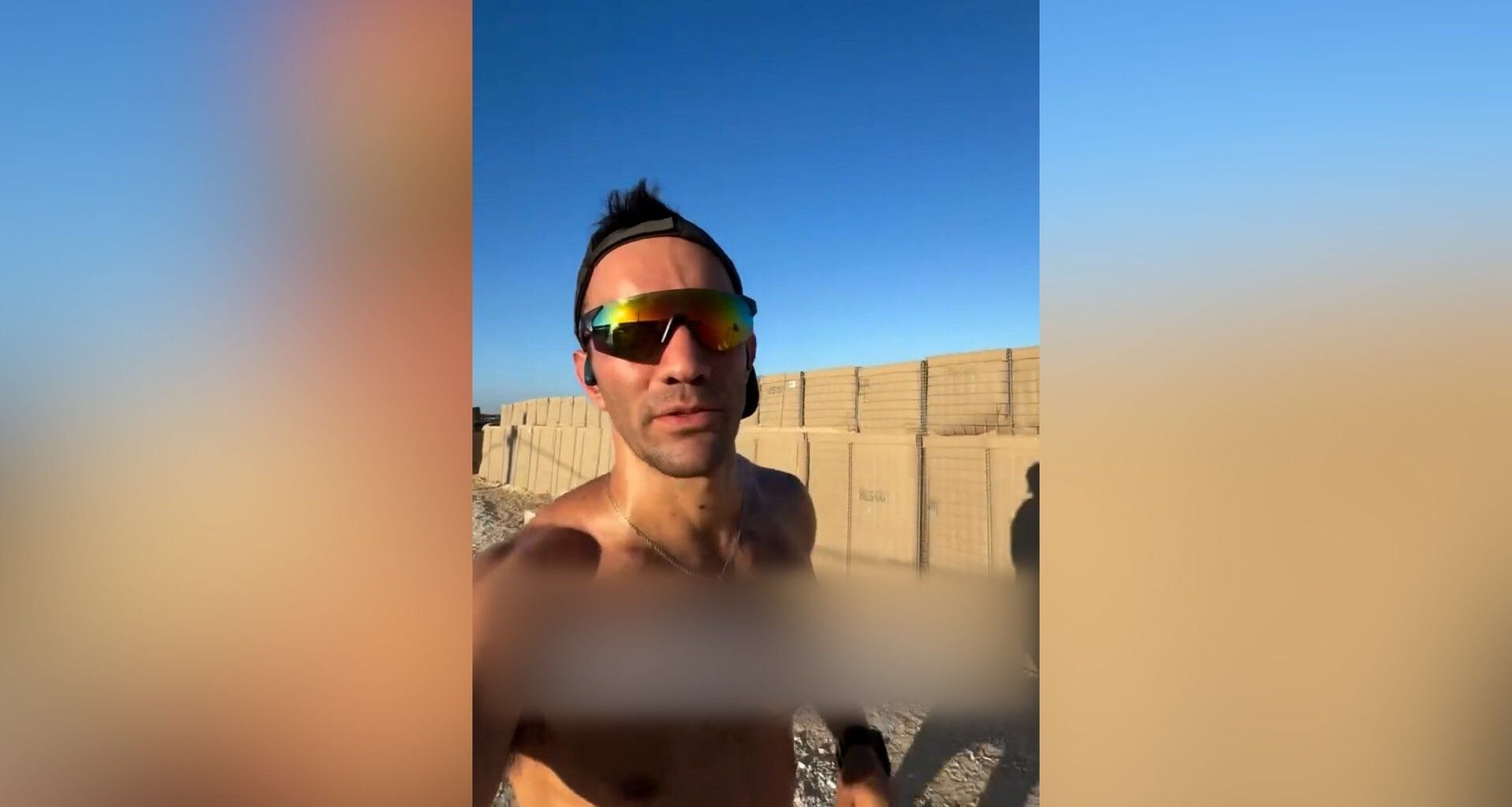 Israeli soldier runs marathon around Gaza outpost | Gaza