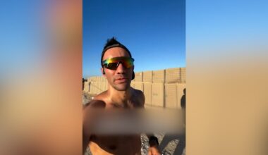 Israeli soldier runs marathon around Gaza outpost | Gaza