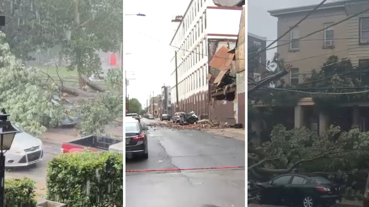 Severe thunderstorms cause damage in Philadelphia region Saturday – NBC10 Philadelphia
