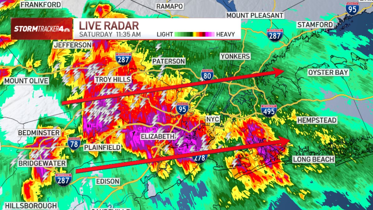 Live updates: Tornado risk for NJ, NYC as severe storms threaten – NBC New York