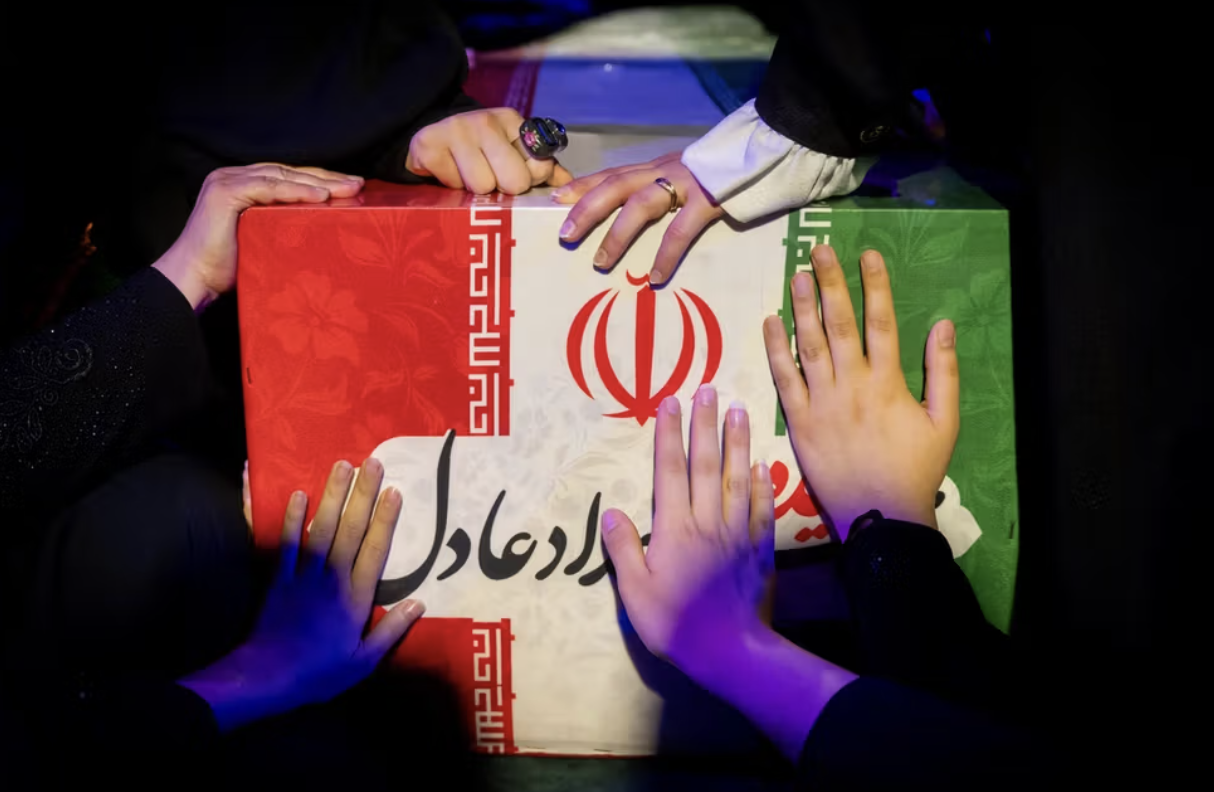 Image source: Iran International Images from the funeral