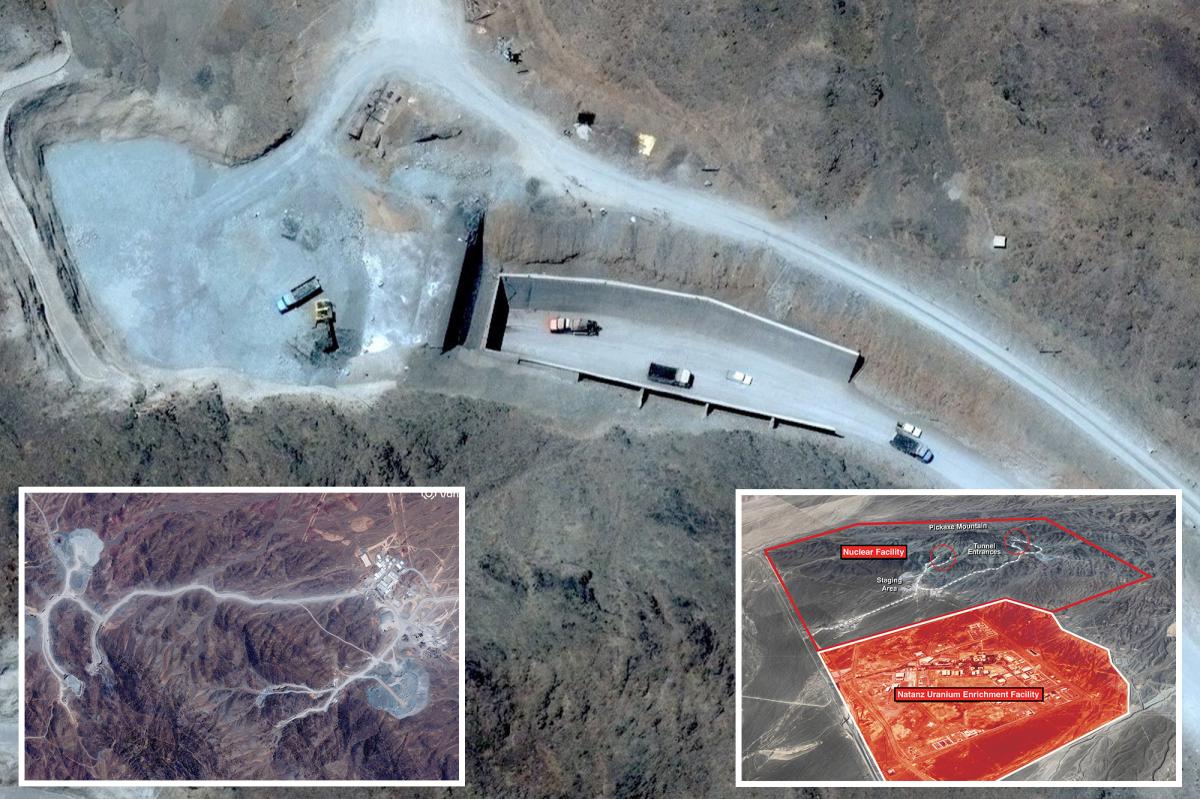Trump says US will hit Iran's 'Pickaxe Mountain' site 'pretty soon' after report centrifuges may have been moved there