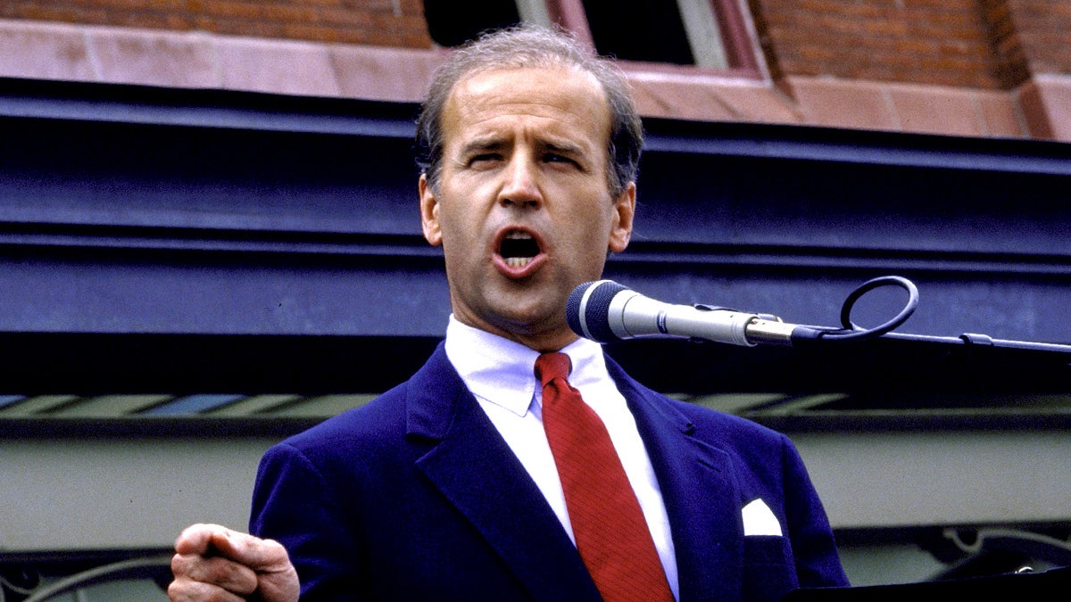 Then-Sen. Joe Biden speaking in 1987