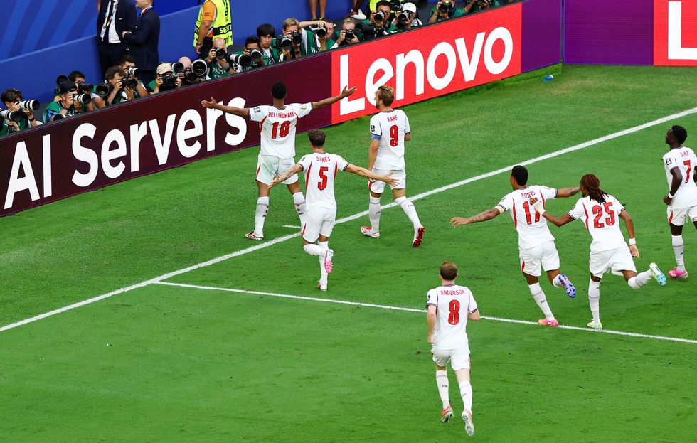 Jude Bellingham scored twice for England to fire them past Norway at the World Cup