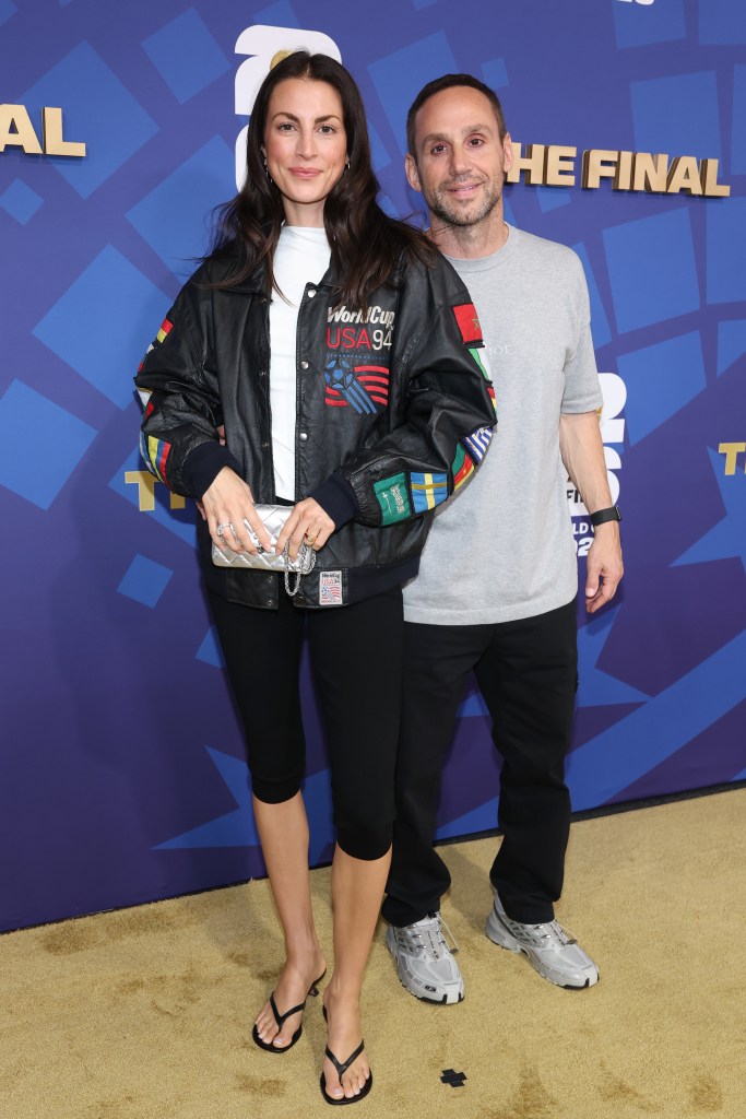 Camille Fishel and Michael Rubin attend the 2026 World Cup Final