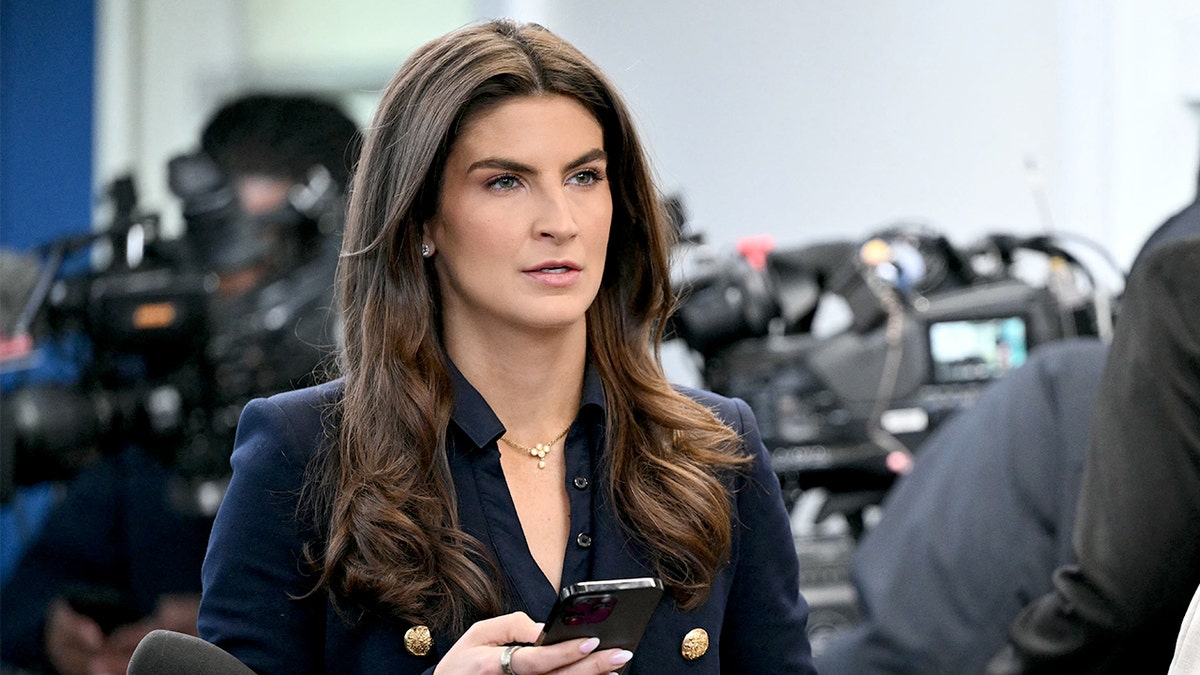 Kaitlan Collins in White House Briefing Room
