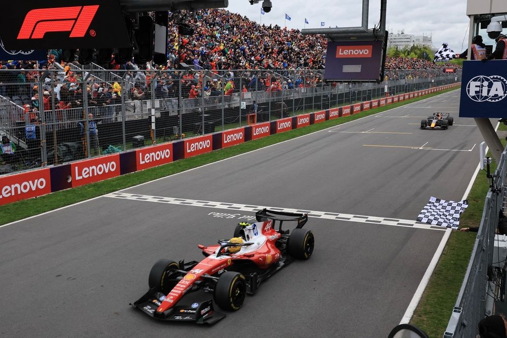 Keeping Verstappen at 
bay for second-place 
finish in Montreal and repeating the result in Monaco showed a corner’s been turned