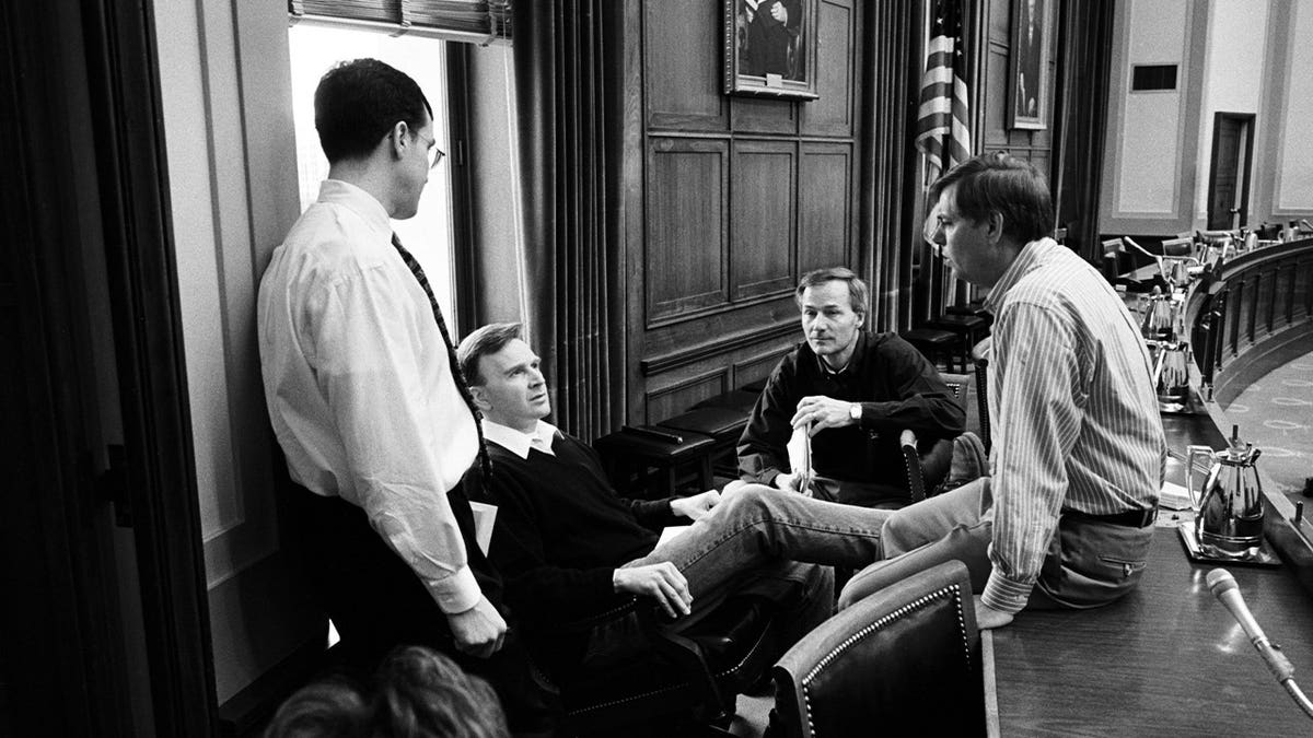 Lindsey Graham during Senate Impeachment trial for Bill Clinton