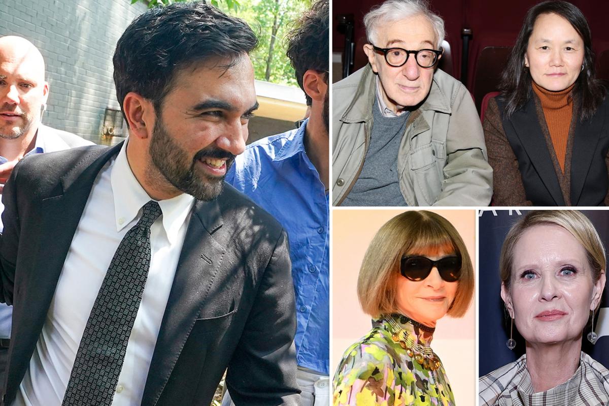 A-list New Yorkers named on Mamdani's potential pied-à-terre tax list include supporters like Cynthia Nixon, Anna Wintour