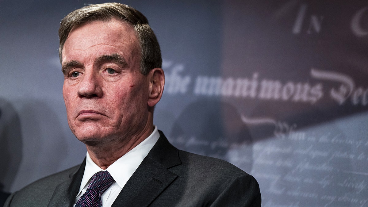 Virginia Sen. Mark Warner silent