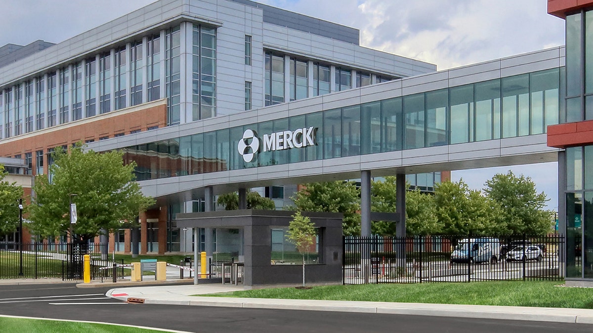 Merck building in New Jersey