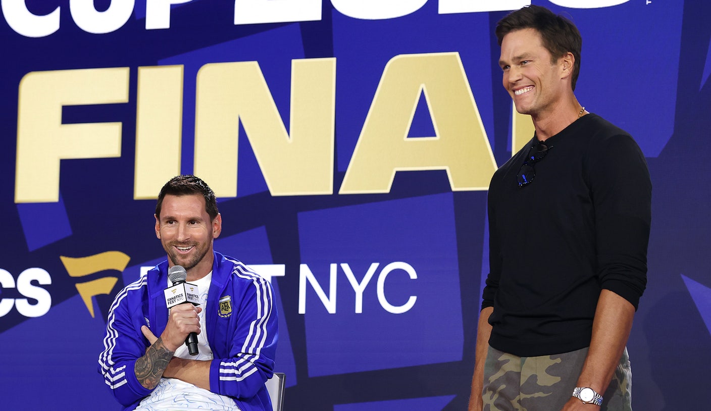Lionel Messi Tells Tom Brady 'Insane' Story Behind Viral Lamine Yamal Baby Photoshoot