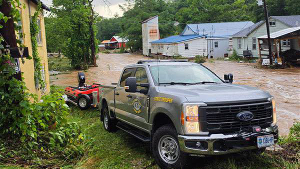The Missouri State Emergency Management Agency shared photos of devastating flooding on Saturday.