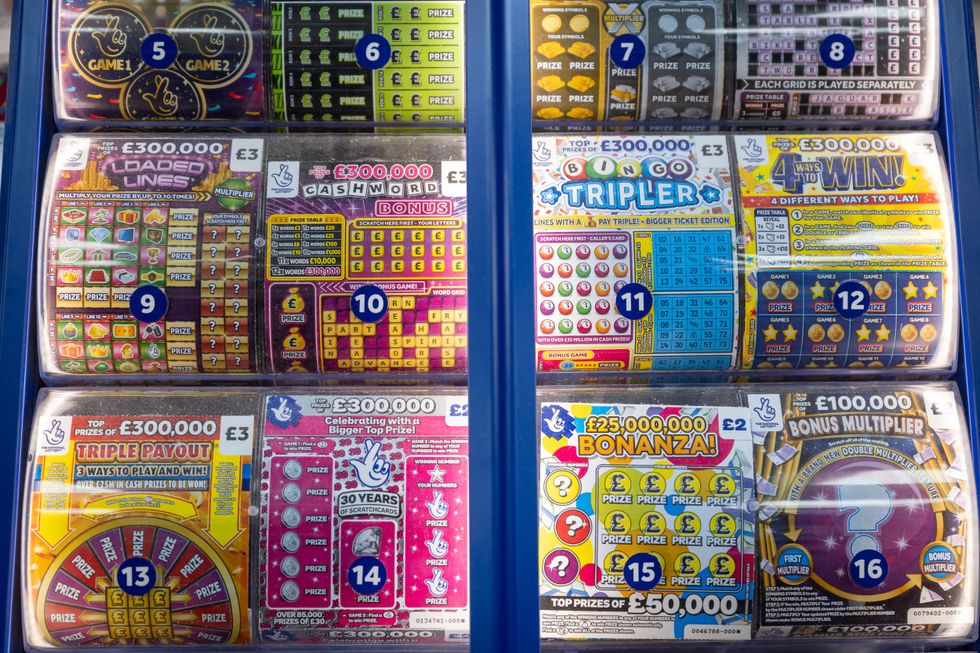 National Lottery tickets
