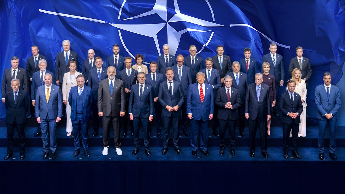 NATO leaders participate in the summit in The Hague, Netherlands