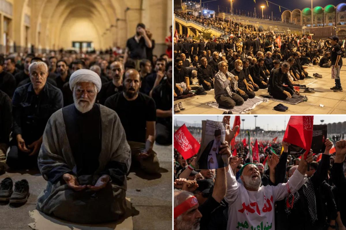 Ayatollah Khamenei funeral attended by sons — but Iran supreme leader Mojtaba Khamenei is absent