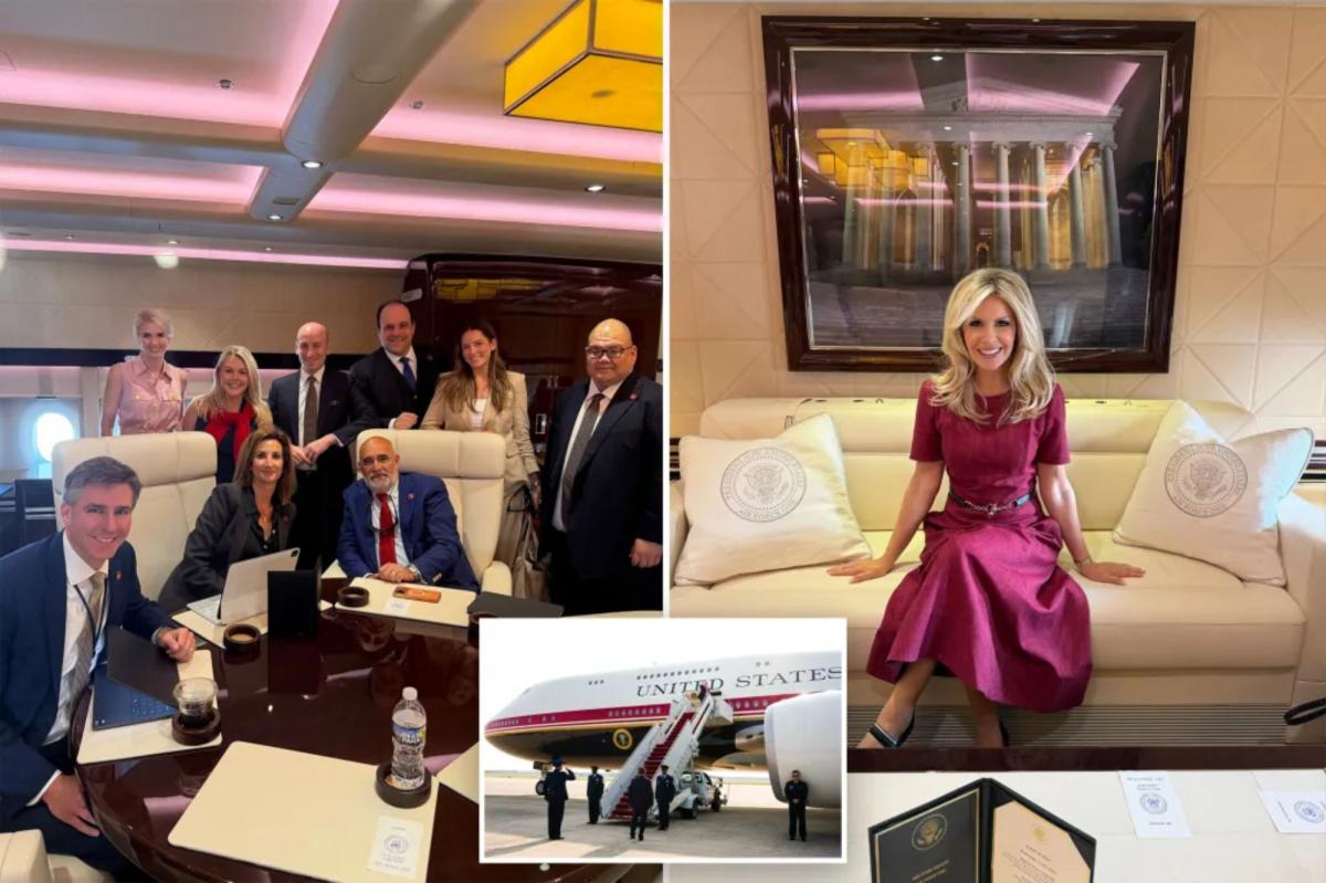 Inside the new Air Force One: Trump's Qatari jet features massage chairs, Apple TV, gold fixtures
