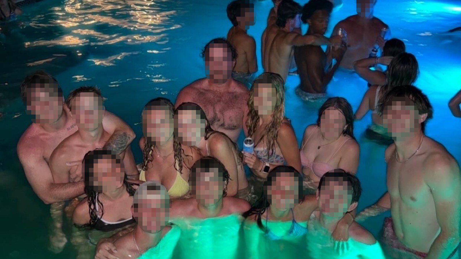A Photo of Nolan Wells at a Pool Party Went Viral. It's Not From July 4