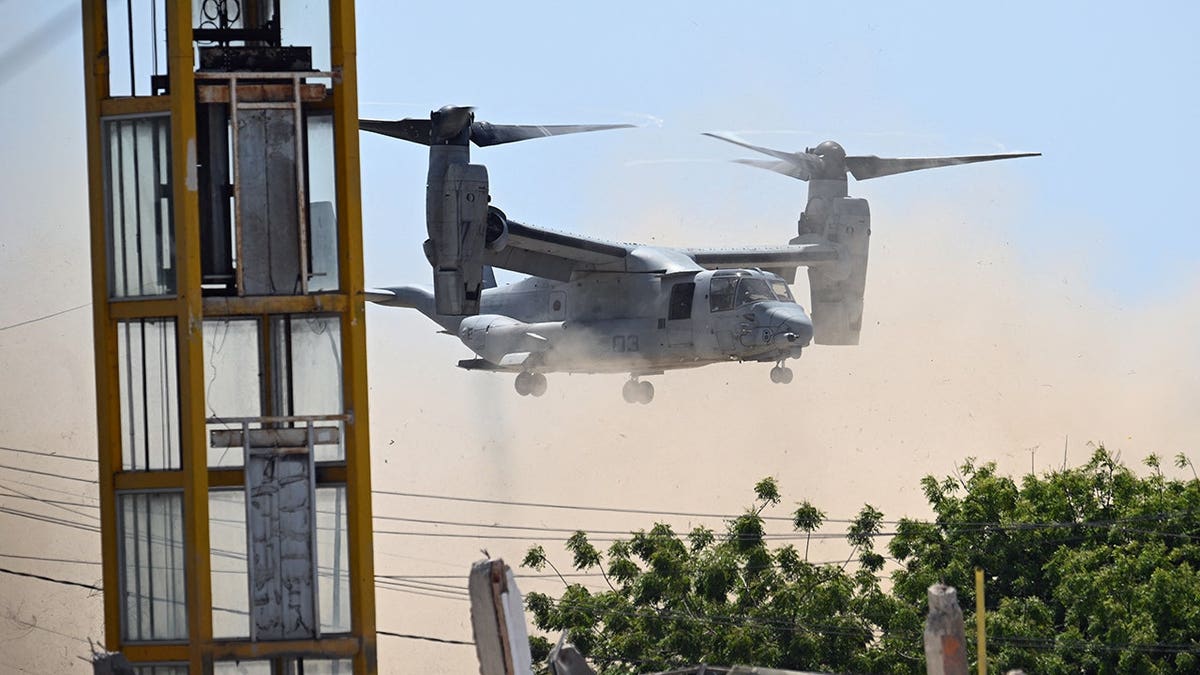 V-22 Osprey aircraft in Venezuela