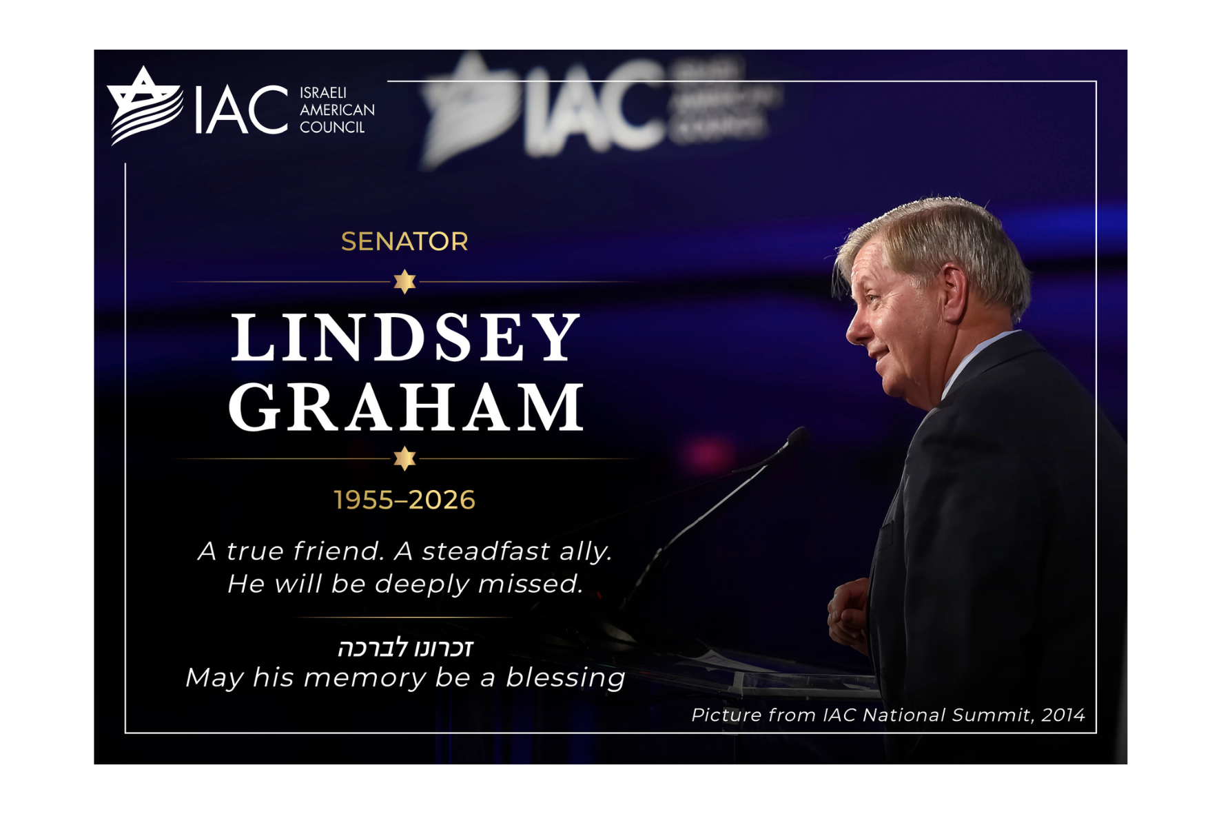 Tribute to Sen. Lindsey Graham