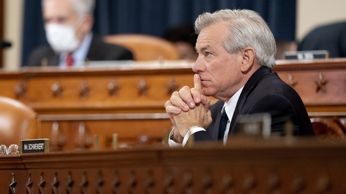Top Democrat Says Biden Inheritance-Tax Plan Short Of Votes Representative David Schweikert, a Republican from Arizona, right, listens during a markup of the Build Back Better Act in Washington, D.C., U.S., on Wednesday, Sept. 15, 2021.