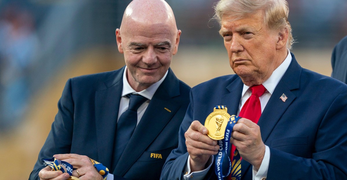 FIFA president aims to sell the World Cup to Trump family associates