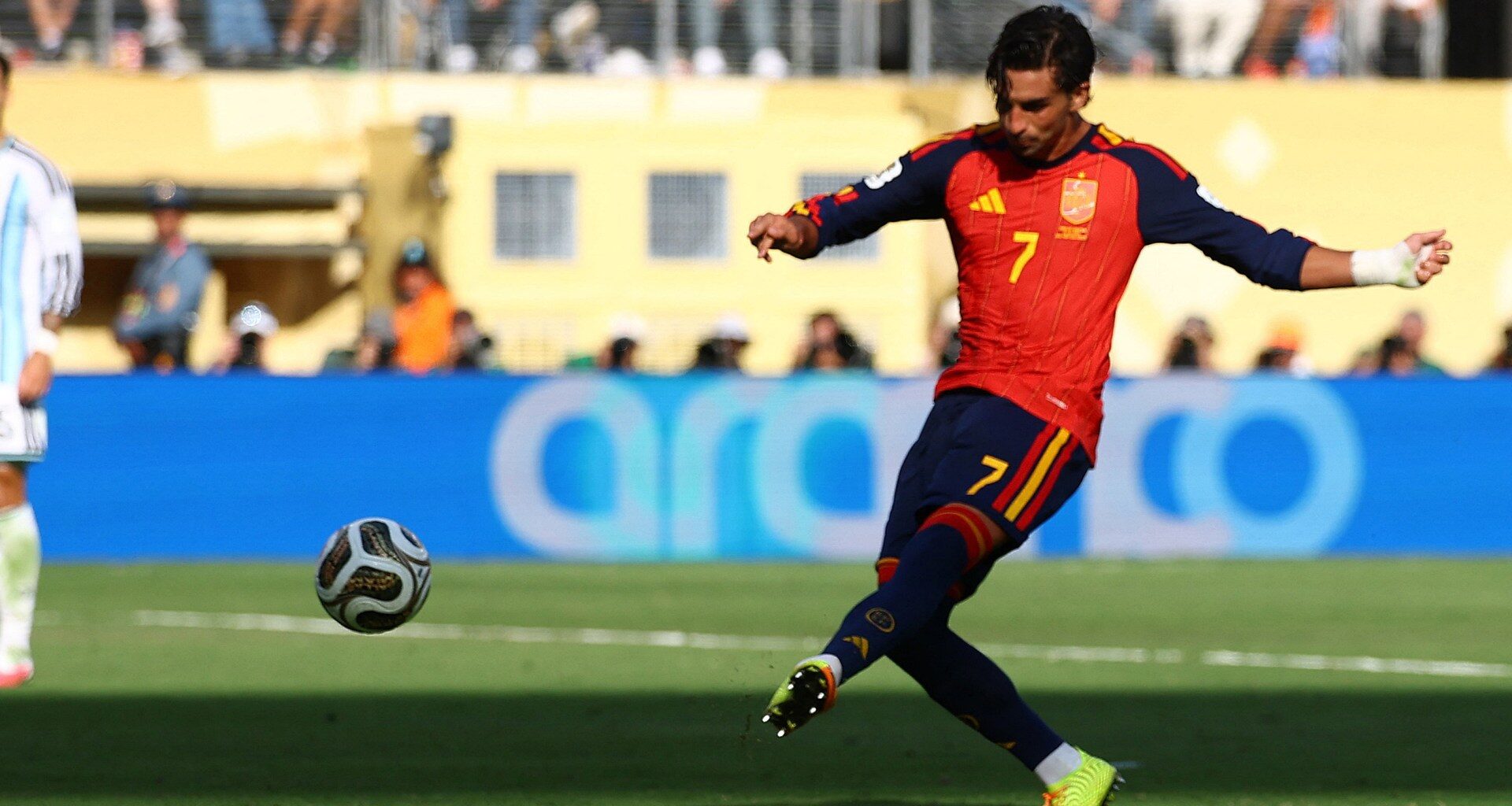 Spain battle past 10-man Argentina 1-0 in extra time to win 2026 World Cup | World Cup 2026 News