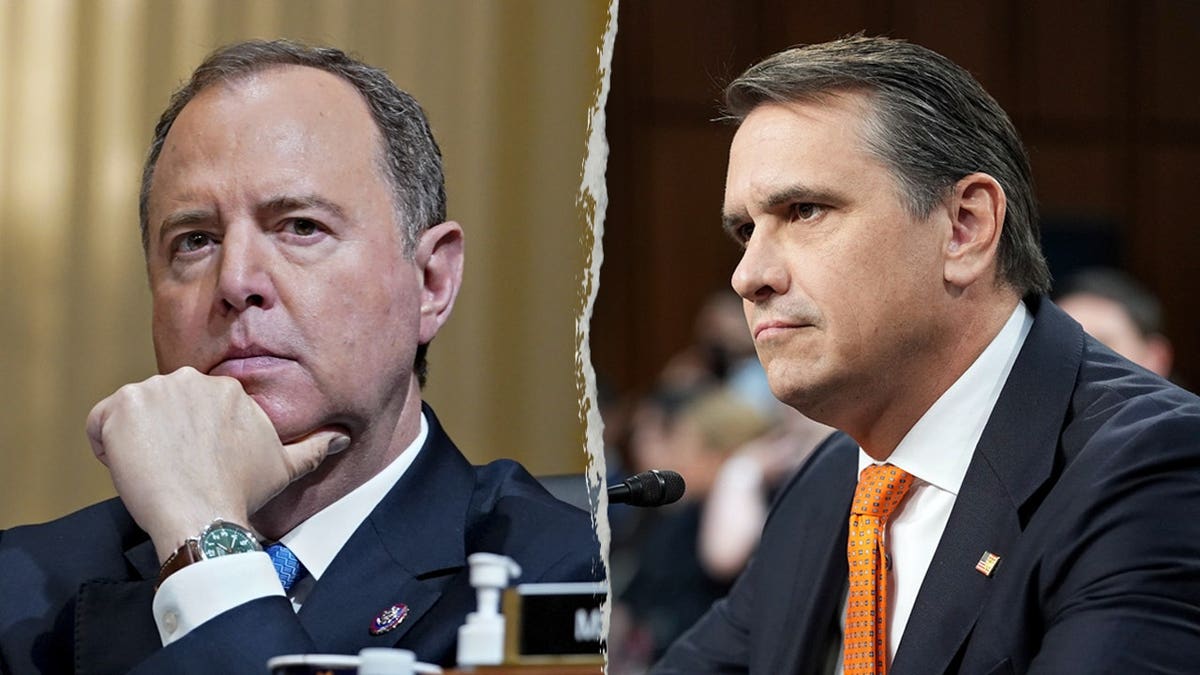 Adam Schiff debates Todd Blanche in a hearing